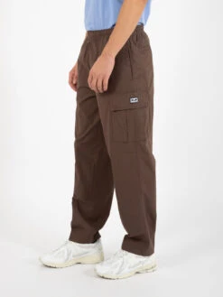 OBEY Pantalone Easy Ripstop Cargo Pant Dark Brown -Obey Negozio PantaloneEasyRipstopcargopantdarkbrown2