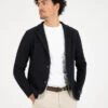Blazer In Maglia Lavorata Blu 2 Blazer In Maglia Lavorata Blu -Obey Negozio alessandro gilles blazer in maglia lavorata blu 1