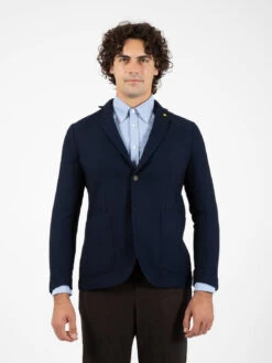 Blazer Operato Blu Royal
