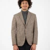Blazer Principe Di Galles Beige / Multicolor -Obey Negozio alessandro gilles blazer pied de poule beige multicolor1