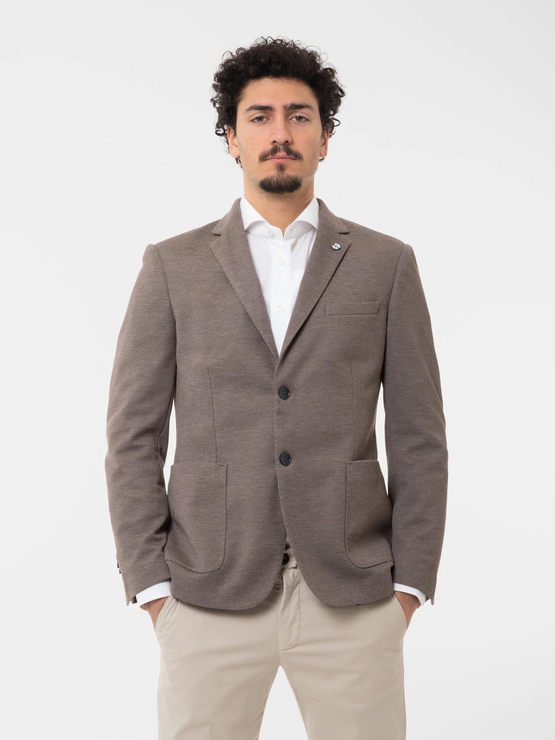 Blazer Tessuto Lavorato Moro 3 Blazer Tessuto Lavorato Moro