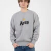 Aries Felpa Aya Duck Grey Marl 2 Aries Felpa Aya Duck Grey Marl -Obey Negozio aries felpa aya duck grey marl1