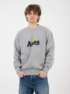 Obey Negozio 38 Aries Felpa Aya Duck Grey Marl