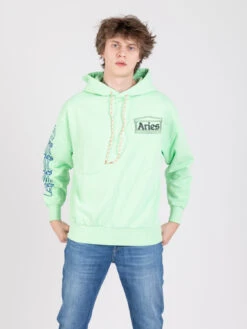 Obey Negozio 46 Aries Felpa Hoodie Temple Aqua