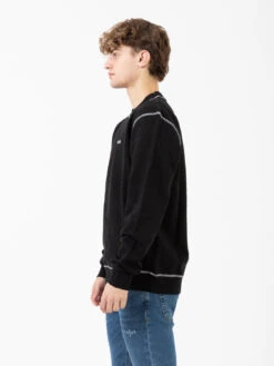 Felpa Clark Contrast Black -Obey Negozio arte felpa clark contrast black2