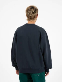 Felpa Cohen Pixel Heart Navy -Obey Negozio arte felpa cohen pixel heart navy3