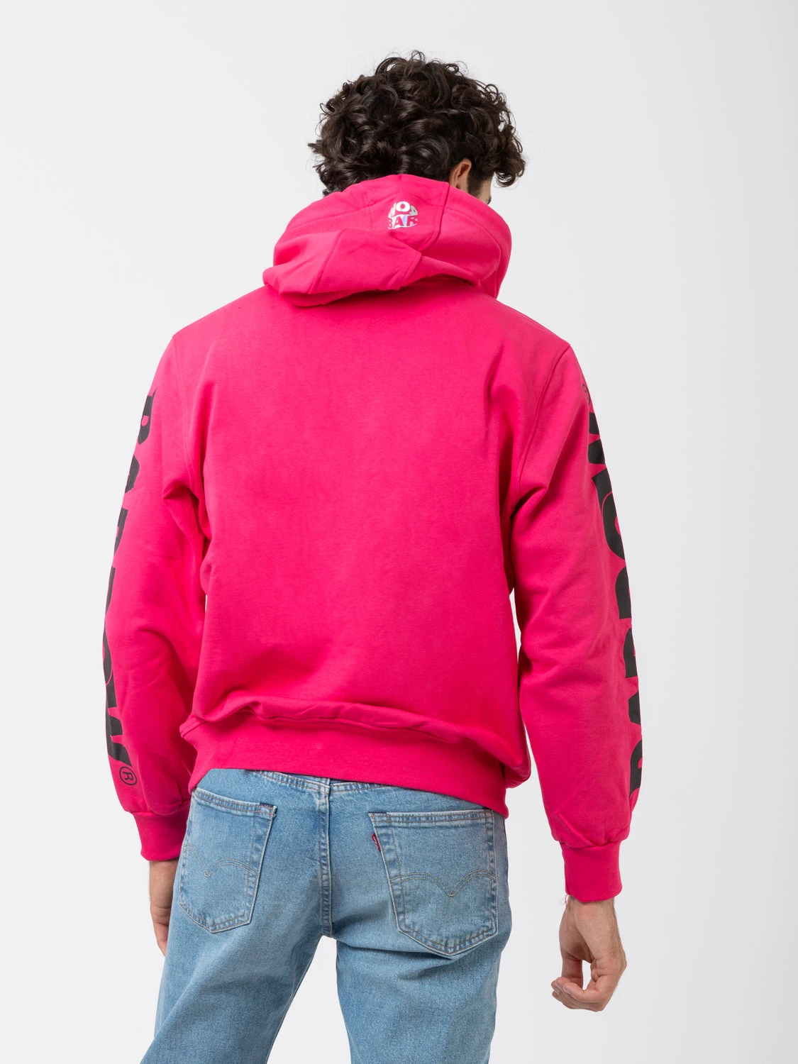 BARROW Felpa Hoodie Classic Fragola 4 BARROW Felpa Hoodie Classic Fragola - immagine 2
