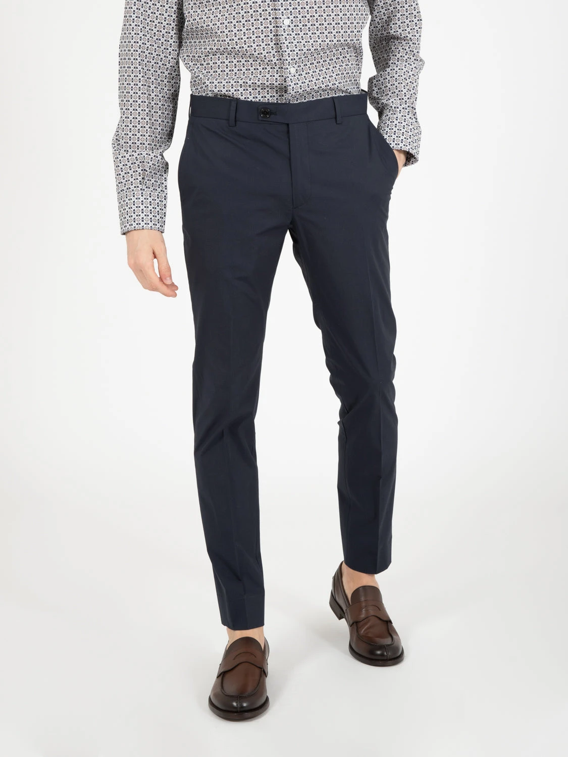 Pantaloni Alexander Chino Blu 3 Pantaloni Alexander Chino Blu
