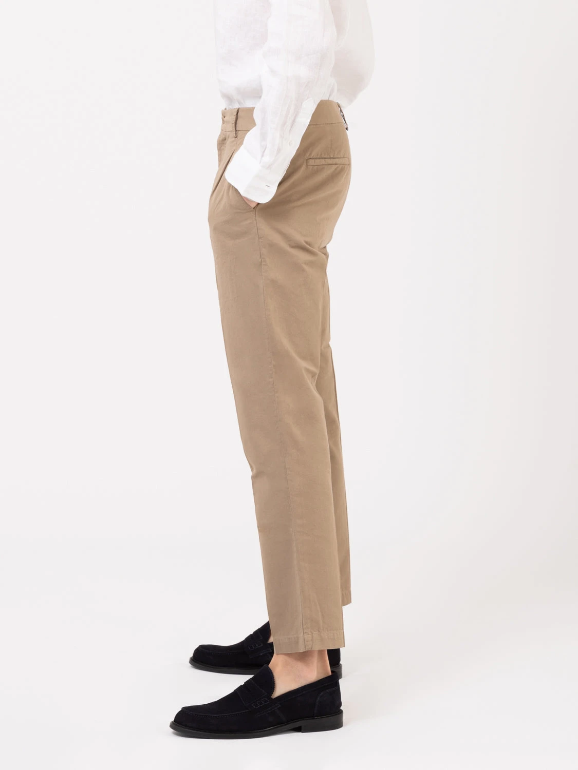 Pantaloni In Cotone E Lino Sahara 4 Pantaloni In Cotone E Lino Sahara - immagine 2