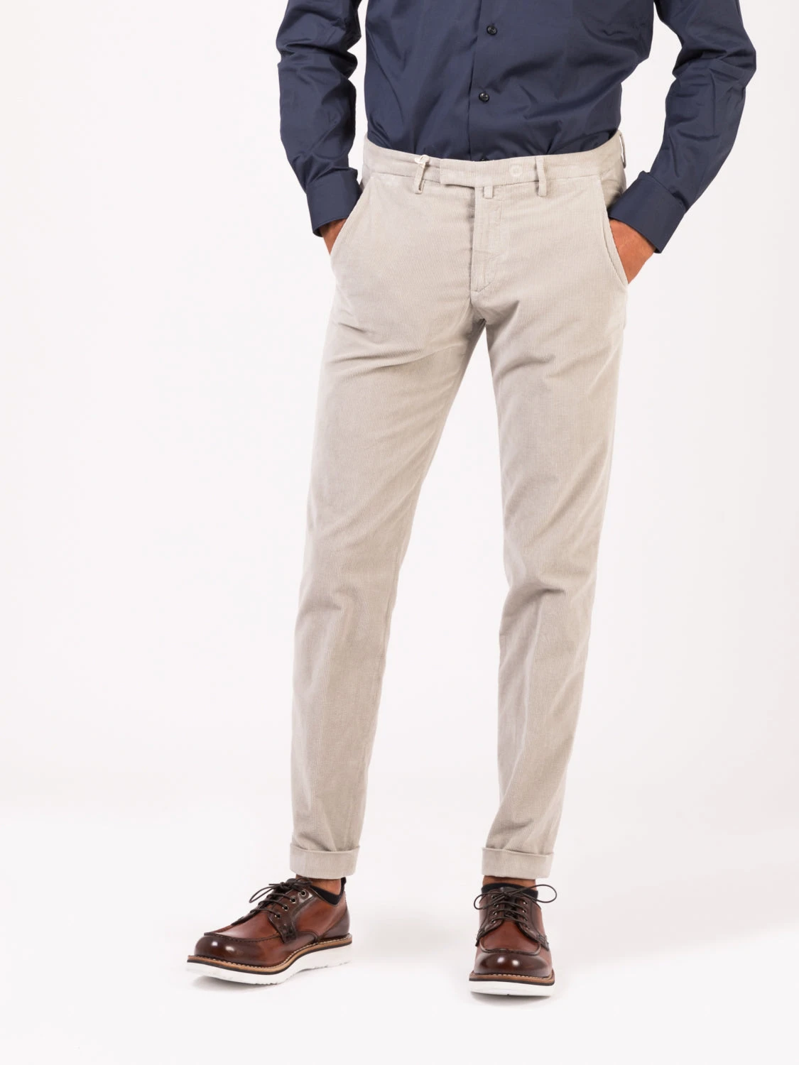 Pantaloni BG03 Velluto Costine Beige 3 Pantaloni BG03 Velluto Costine Beige