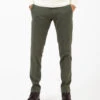 Pantaloni BG05 In Cotone Lavorato Verde