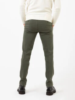 Pantaloni BG05 In Cotone Lavorato Verde 7 Pantaloni BG05 In Cotone Lavorato Verde -Obey Negozio briglia 1949 pantaloni bg05 in cotone lavorato verde3