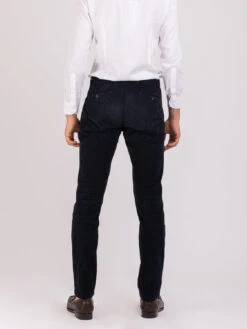 Pantaloni Blu In Velluto A Coste -Obey Negozio briglia 1949 pantaloni blu in velluto a coste3