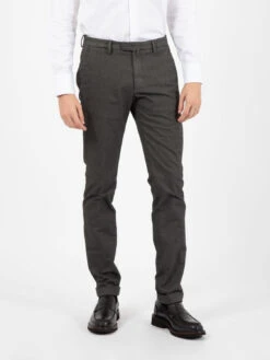 Pantaloni Effetto Denim Verde/grigio