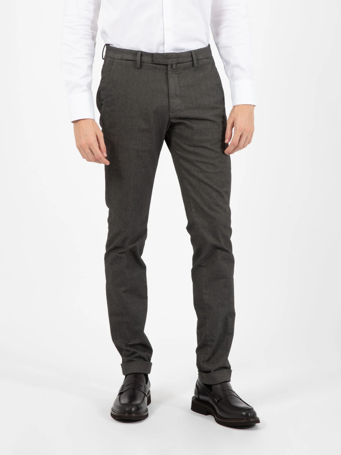 Pantaloni Effetto Denim Verde/grigio 3 Pantaloni Effetto Denim Verde/grigio