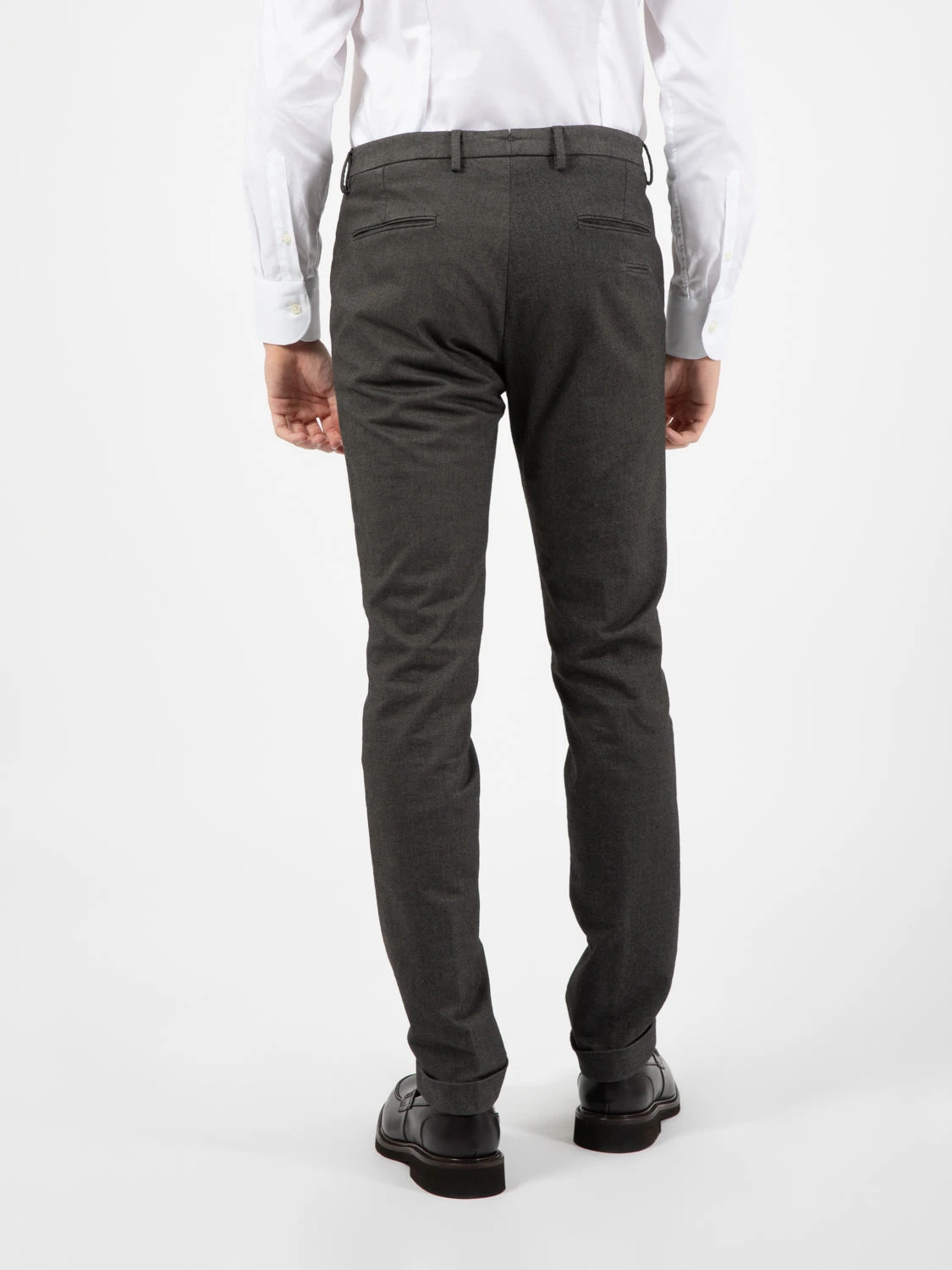 Pantaloni Effetto Denim Verde/grigio 5 Pantaloni Effetto Denim Verde/grigio - immagine 3