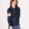 Colorful Standard Felpa Hoodie Basica Zip Navy Blue -Obey Negozio colorful standard felpa hoodie basica zip navy blue1