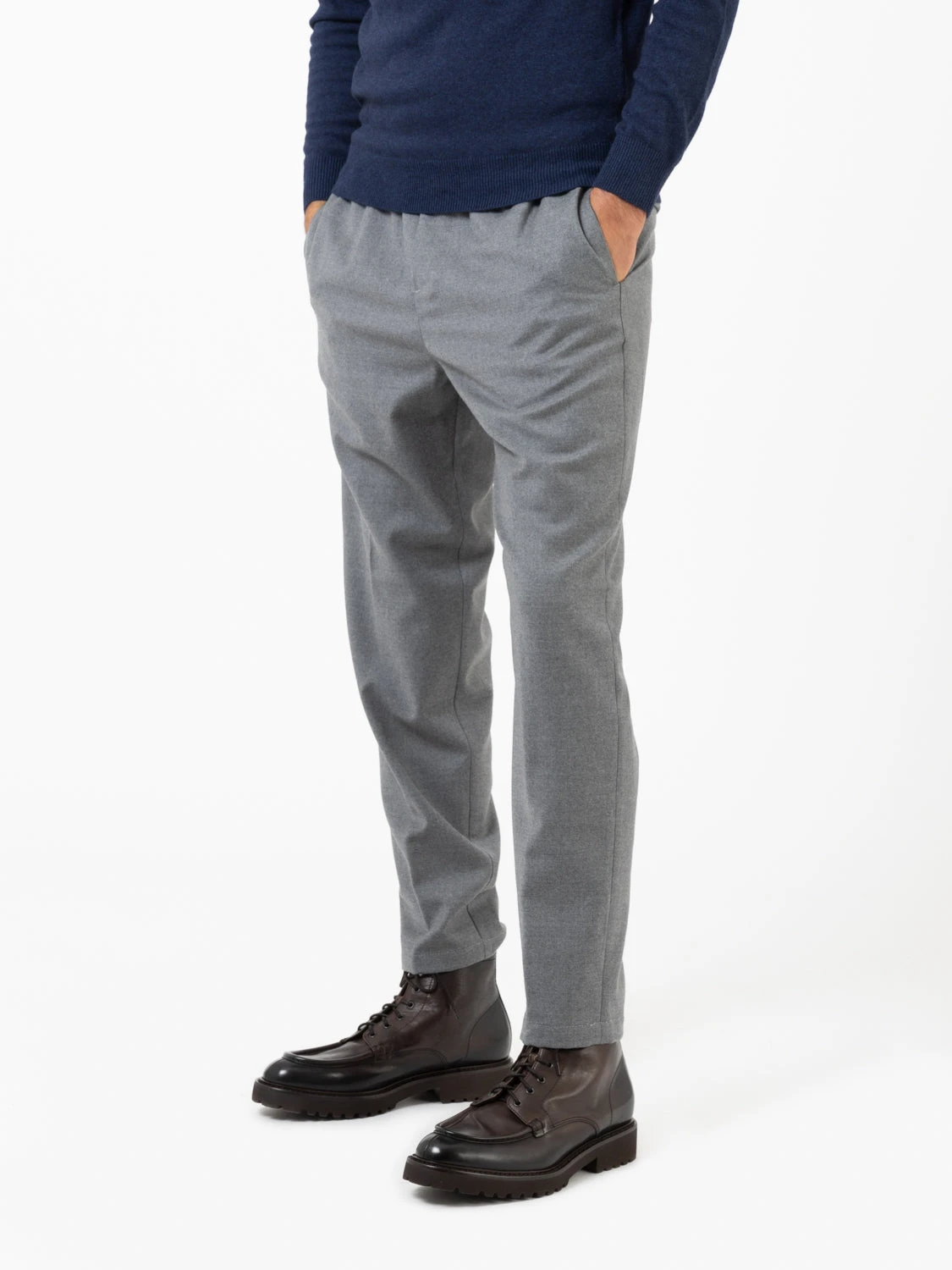 Pantalaccio Burano 1014 Grigio Medio 4 Pantalaccio Burano 1014 Grigio Medio - immagine 2