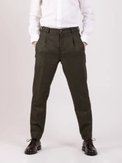 Pantaloni Roppongi 818 Verde Pino