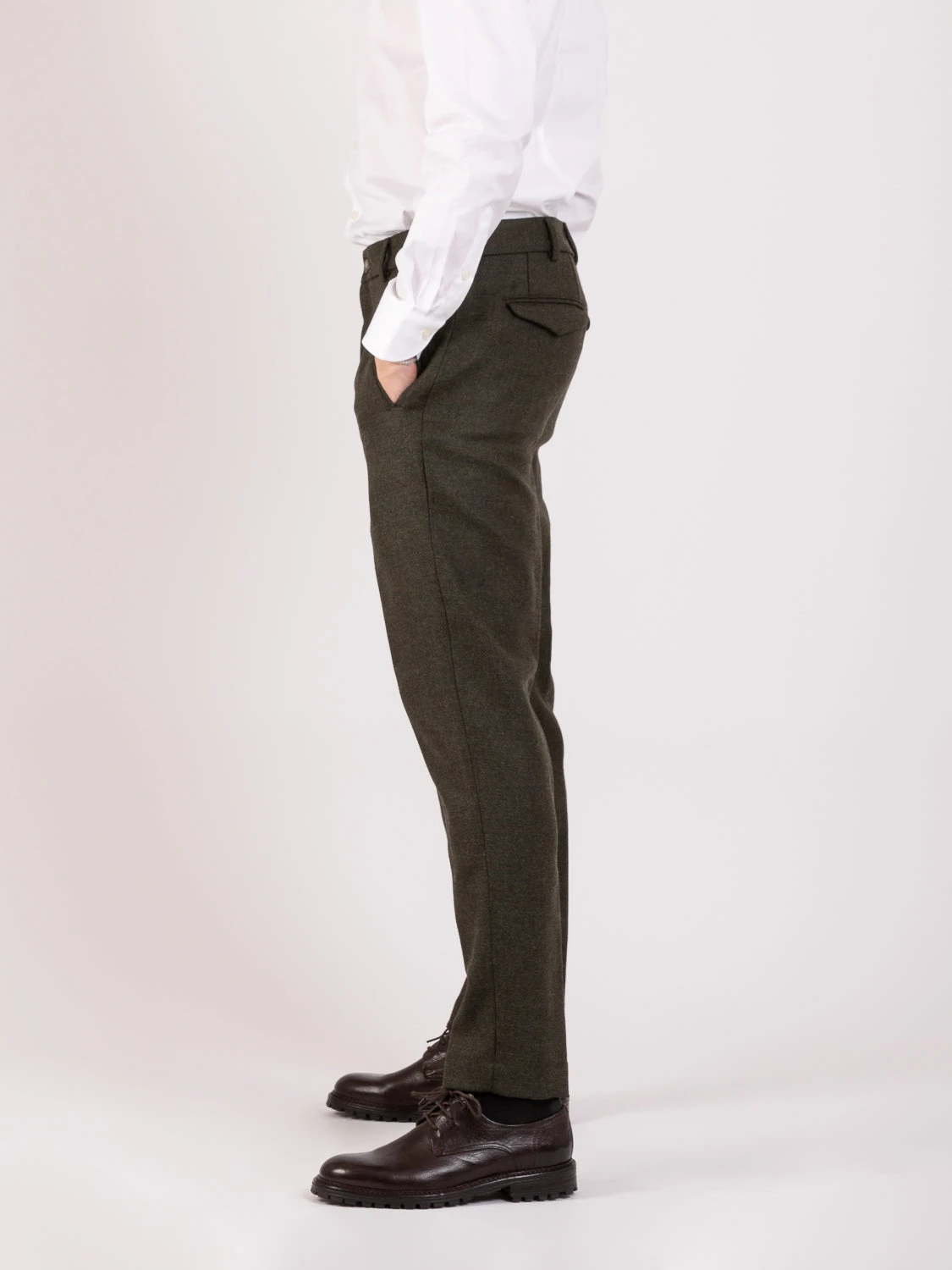 Pantaloni Roppongi 818 Verde Pino 4 Pantaloni Roppongi 818 Verde Pino - immagine 2