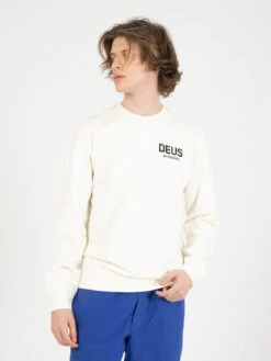 Felpa Girocollo Rasco Vintage White