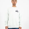 Felpa Harmony Crew Illusion Blue -Obey Negozio deus felpa harmony crew illusion blue1