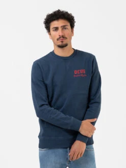 Felpa Horsemouth Crew Navy