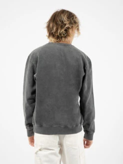 Felpa Wavepool Acid Crew Anthracite -Obey Negozio deus felpa wavepool acid crew anthracite3