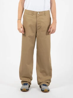 Edwin Wide Trousers Natural