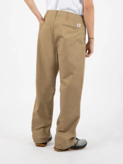 Edwin Wide Trousers Natural -Obey Negozio edwin wide trousers natural3