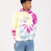 HUF Felpa Hoodie Chemistry Bianco Tie-dye