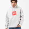 HUF Felpa Hoodie Essentials Box Logo Athletic Heather 2 HUF Felpa Hoodie Essentials Box Logo Athletic Heather -Obey Negozio huf felpa hoodie essentials box logo athletic heather1