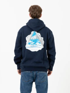 HUF Felpa Hoodie Tear You A New One Navy -Obey Negozio huf felpa hoodie tear you a new one navy3