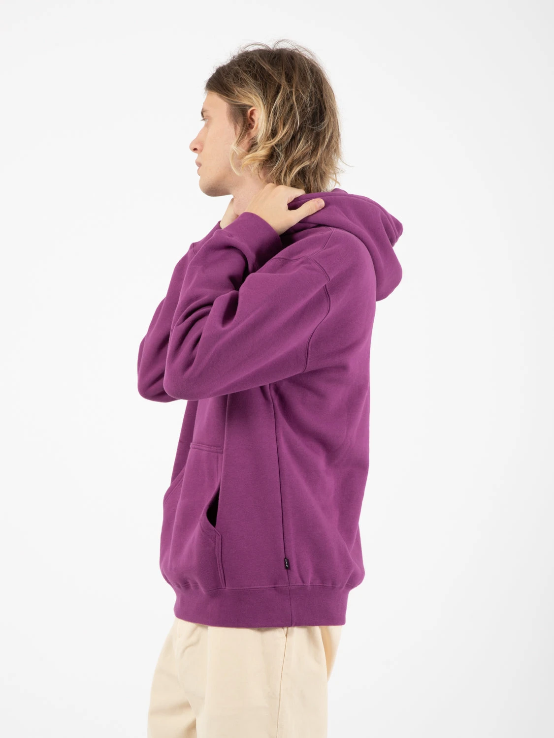 HUF Felpa No-Fi Triple Triangle Hoodie Grape 4 HUF Felpa No-Fi Triple Triangle Hoodie Grape - immagine 2