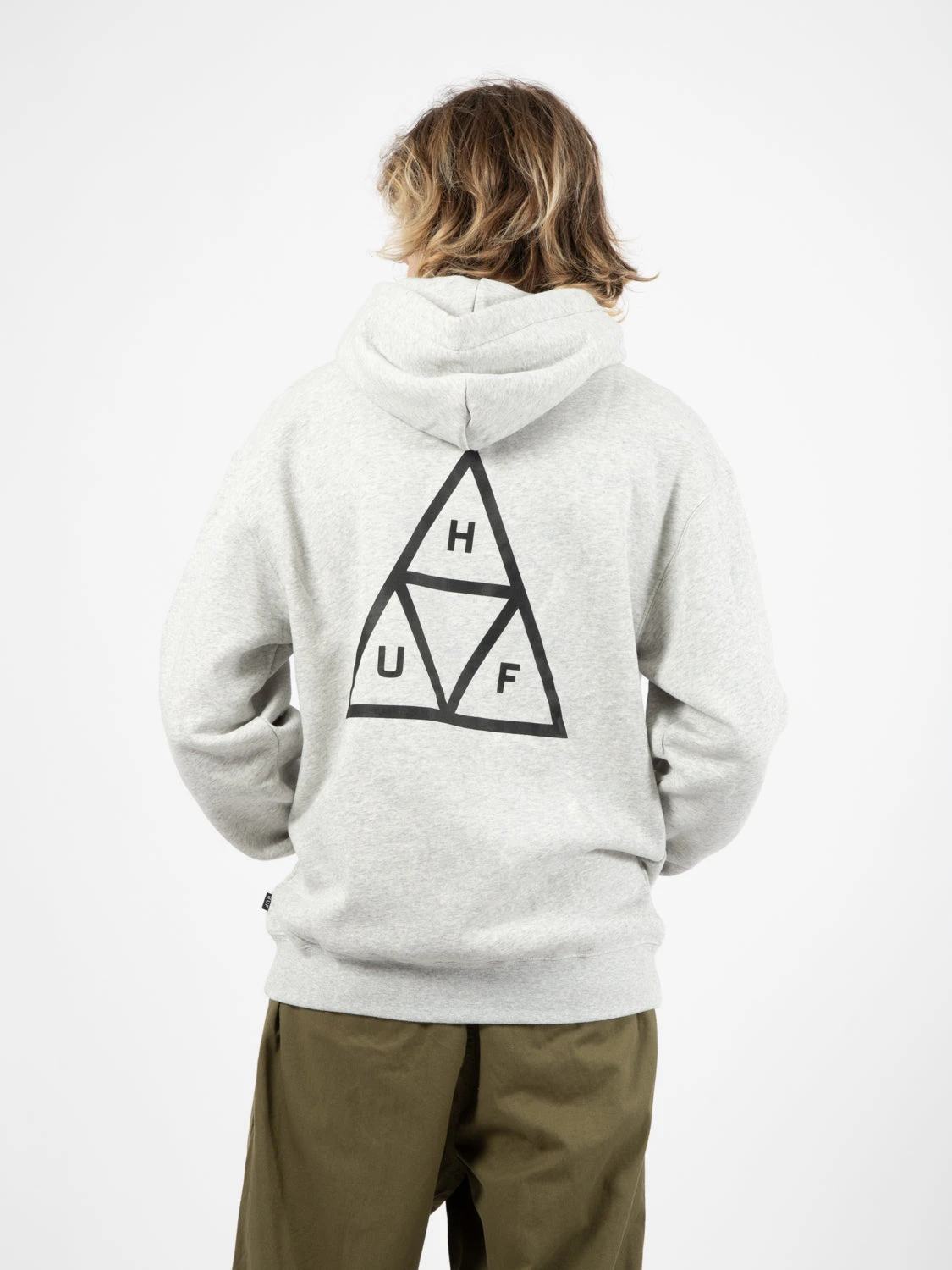 HUF Felpa Set TT Hoodie Heather Grey 5 HUF Felpa Set TT Hoodie Heather Grey - immagine 3