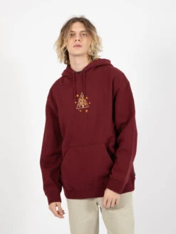 HUF Infinite Star Girl P/O Hoodie Deep Wine