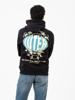 Felpa Hoodie Hungry Black -Obey Negozio iuter felpa hoodie hungry black3