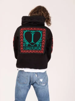 Felpa Hoodie Lovely Nera -Obey Negozio iuter felpa hoodie lovely nera3