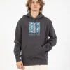 Felpa Mediolanum Hoodie Asphalt -Obey Negozio iuter felpa mediolanum hoodie asphalt1