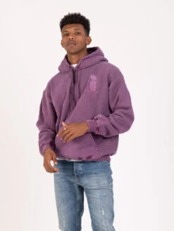 Felpa Monogram Hoodie Purple