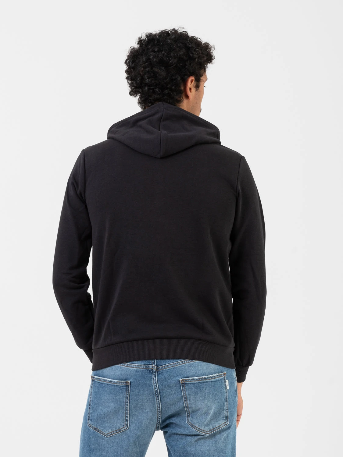 K-Way Felpa Hoodie Arnel Poly Cotton Black Pure Con Zip 4 K-Way Felpa Hoodie Arnel Poly Cotton Black Pure Con Zip - immagine 2