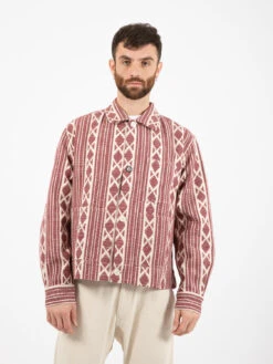 Giacca Camicia Bodhi Rosso