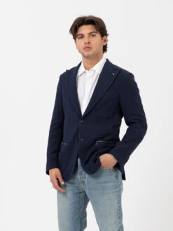 Obey Negozio 11 Blazer In Spugna Blu