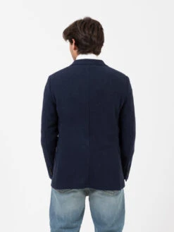 Blazer In Spugna Blu 6 Blazer In Spugna Blu -Obey Negozio latorre blazer in spugna blu3