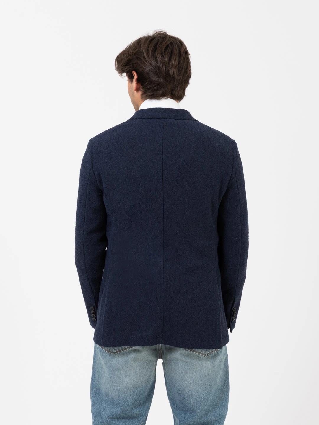 Blazer In Spugna Blu 4 Blazer In Spugna Blu - immagine 3