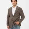 Blazer In Spugna Fango 2 Blazer In Spugna Fango -Obey Negozio latorre blazer in spugna fango1