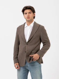 Blazer In Spugna Fango