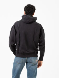 Felpa Hoodie Classic Jet Black -Obey Negozio levis made and crafted felpa hoodie classic jet black3