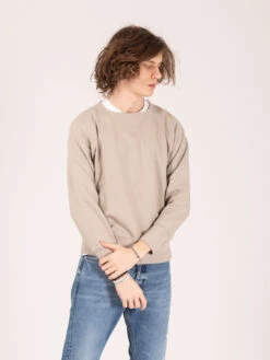 Felpa Girocollo Bay Meadows Flint Grey