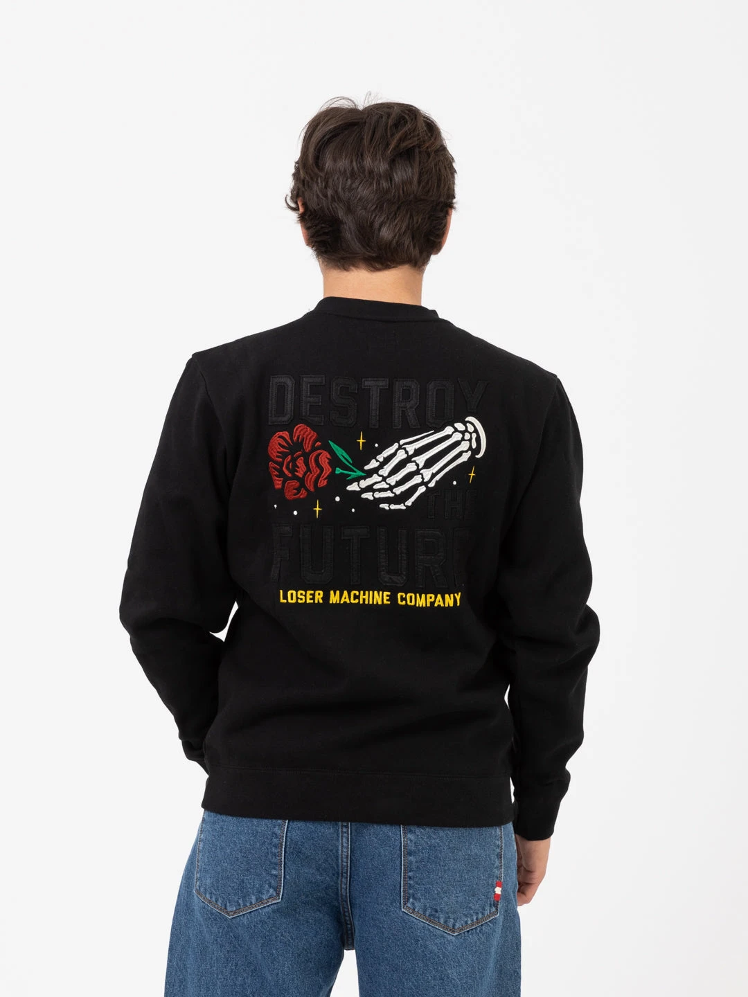 Felpa Gomez Custom Black 5 Felpa Gomez Custom Black - immagine 3